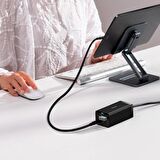 Baseus GaN5 Pro 67W Masaüstü Hızlı Şarj Cihazı + HUB ( HDMI + Type-C + Usb-A Data )